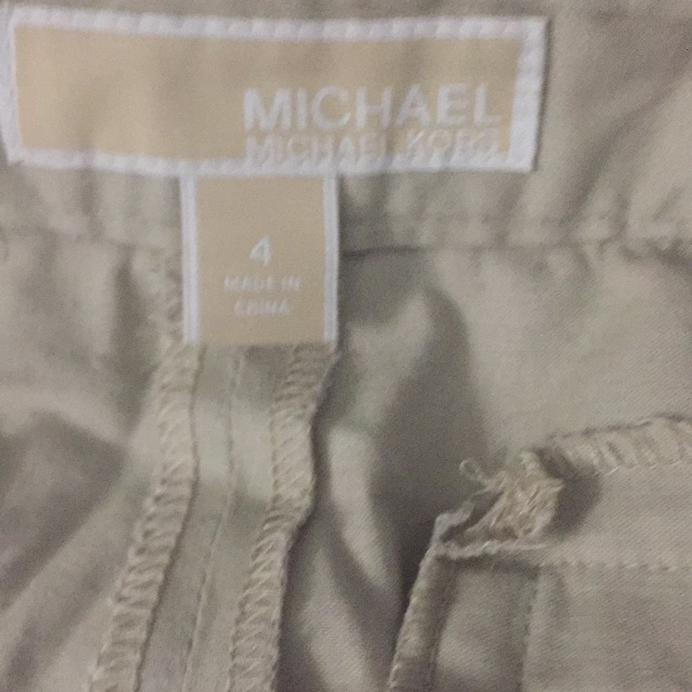 Pant Michael kors khaki color